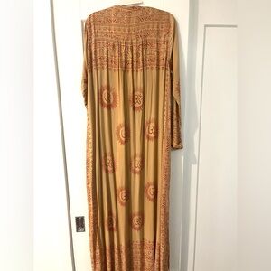 Hand painted Silk Kaftan